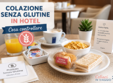 colazione senza glutine in hotel